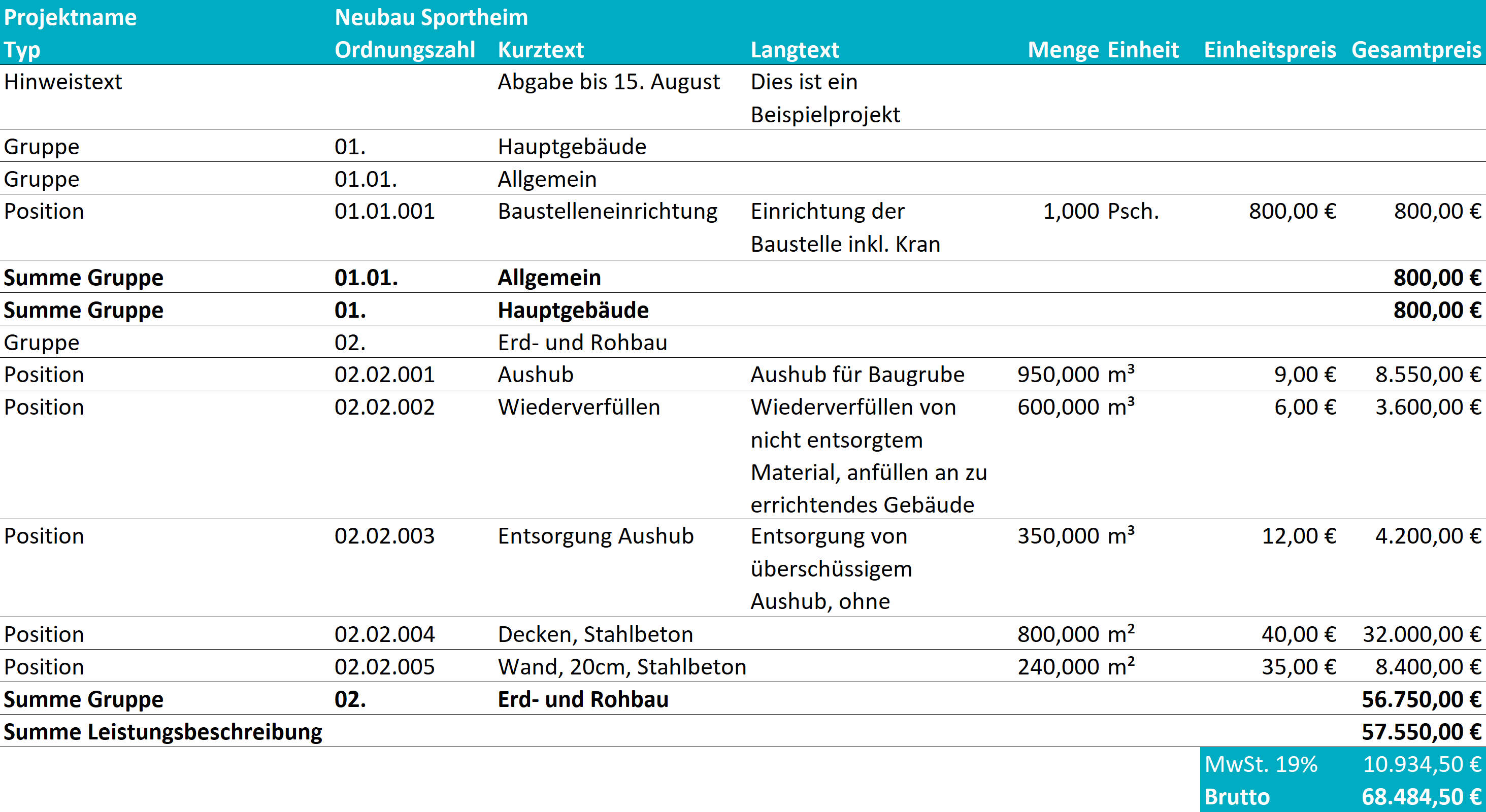 Beispielprojekt